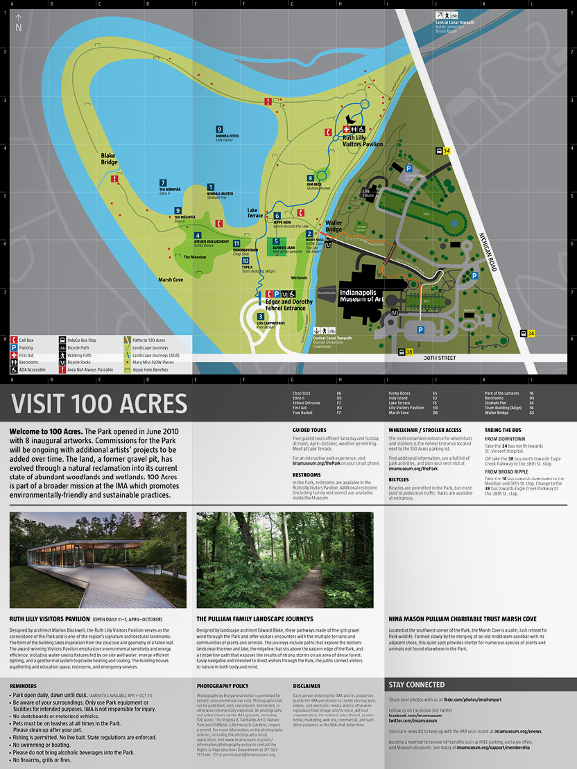 IMA 100 Acres Map